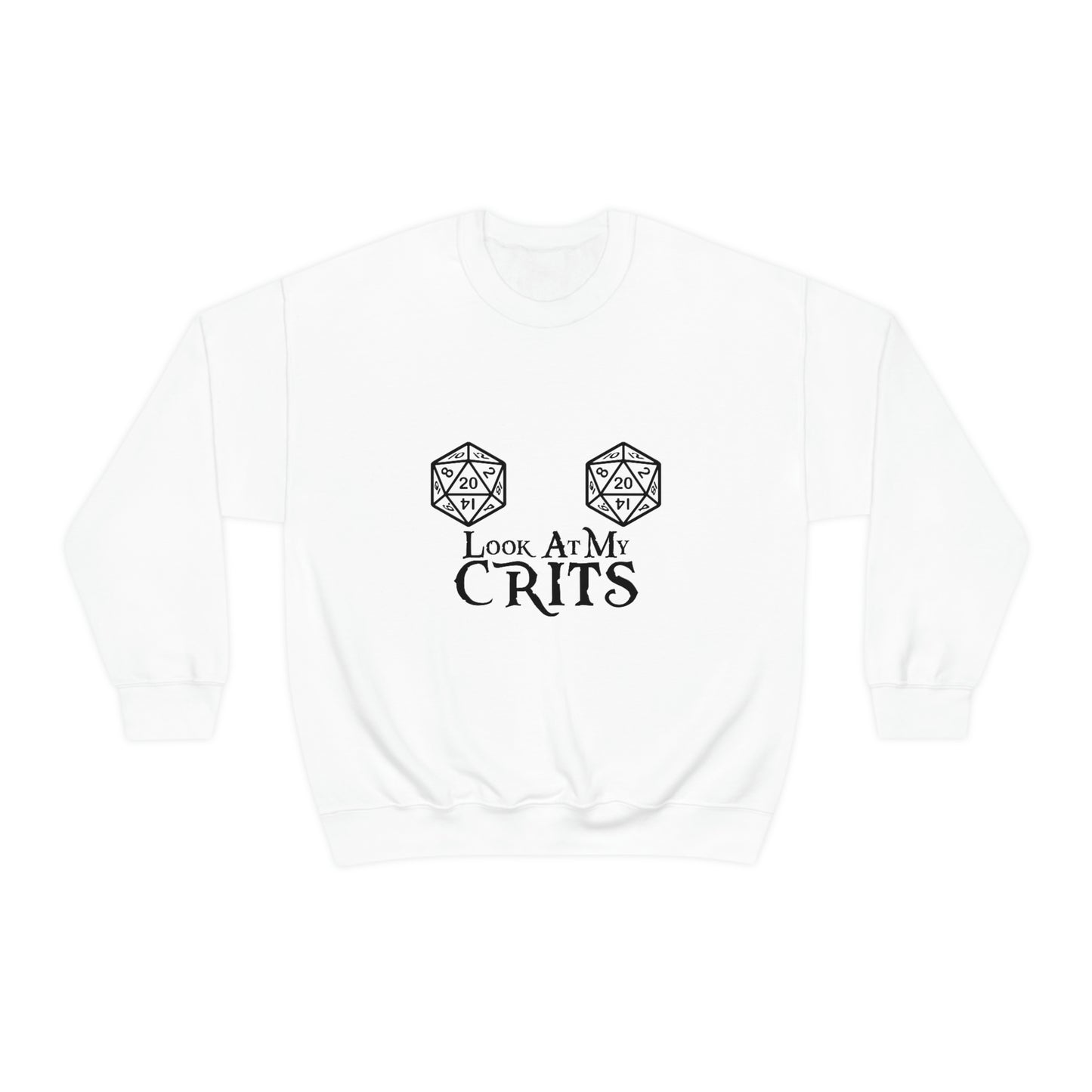 Look at my Crits, Crewneck Sweatshirt