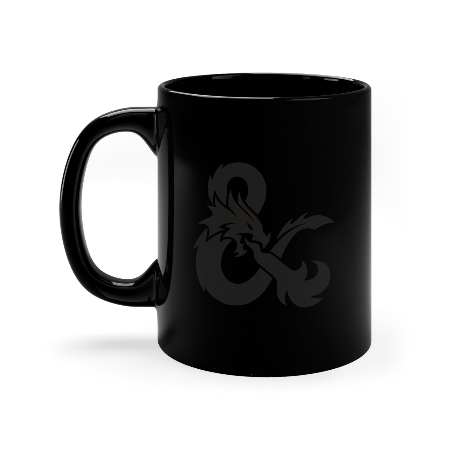 11oz Obscure D&D Symbol Black Mug